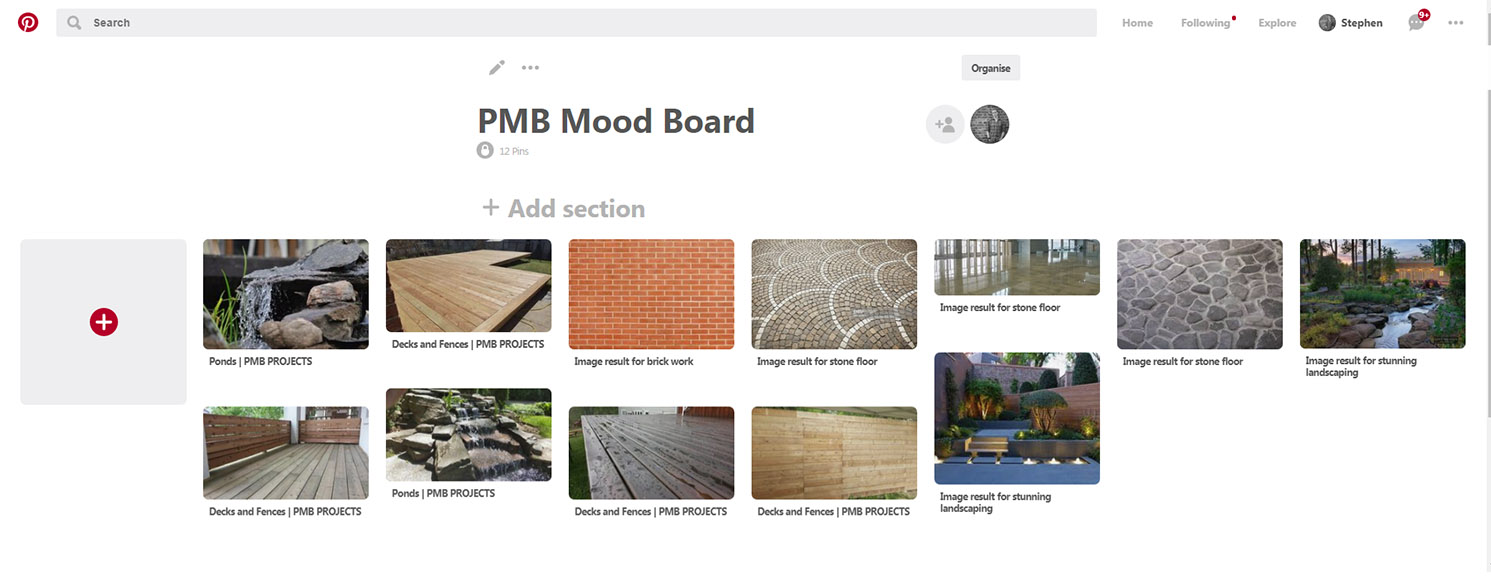 PMB Mood Board