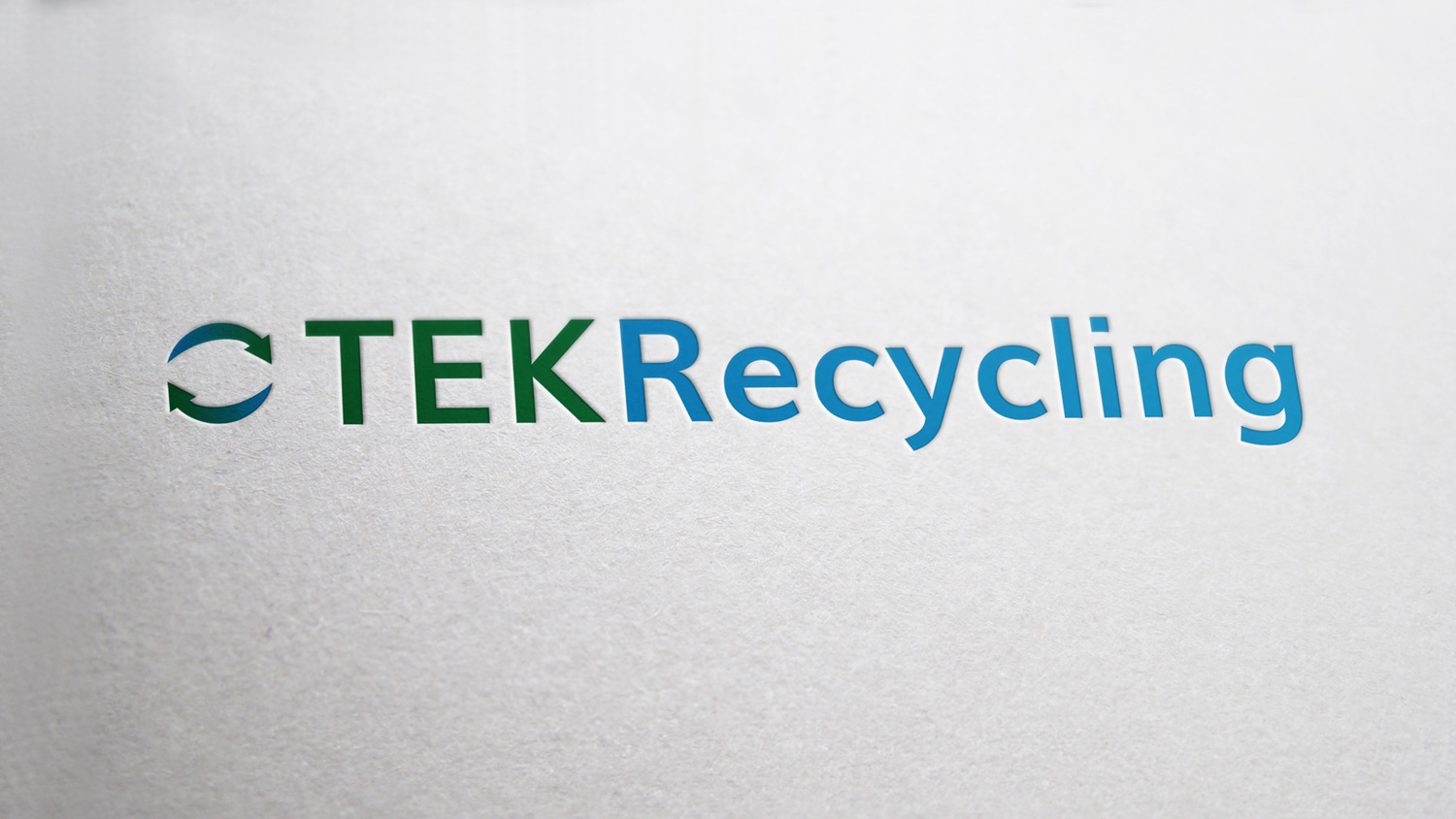 TEK Colour Letterpress Logo