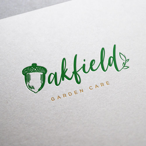 Oakfield Logo Letterpress Mockup
